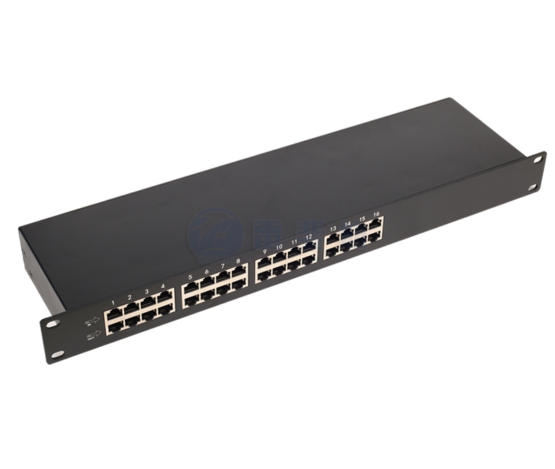 16路百兆/千兆POE網(wǎng)絡(luò)防雷器 LFD-16RJ45/POE