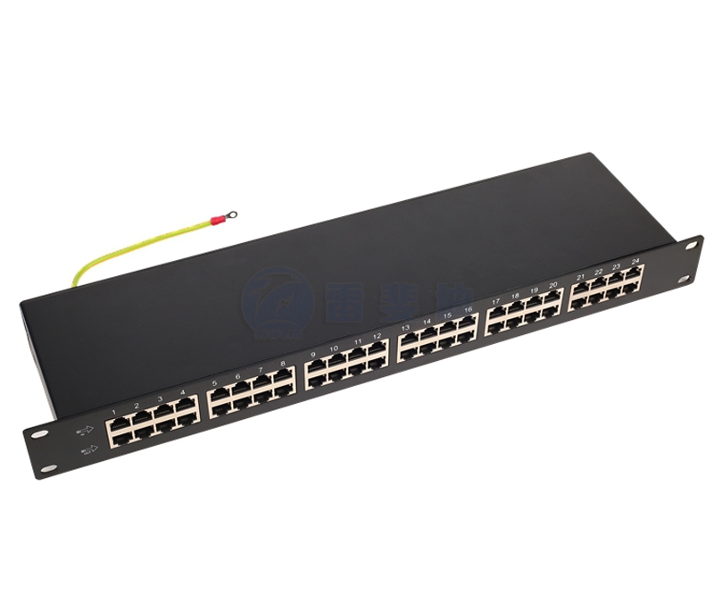 24路百兆/千兆POE網(wǎng)絡(luò)防雷器 LFD-24RJ45/POE